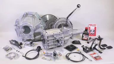 Package, T5 Front shift five speed, Ford Street Rod, SBF